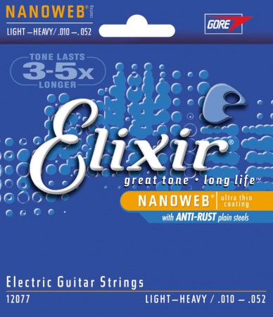 ENCORDOAMENTO GUITARRA ELIXIR 010 LIGHT R$41,00
