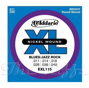 ENCORDOAMENTO GUITARRA D'ADDARIO 011 R$21,50