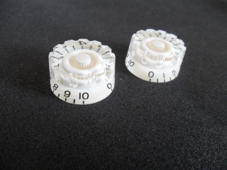 NNOB PARA GUITARRA BRANCO TRANSPARENTE R$11,00